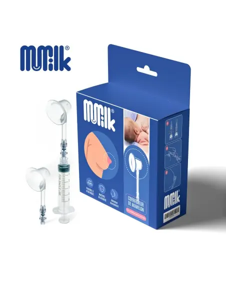 Niplette Correcteur de mamelons plat et ombiliqués 2 pièces
