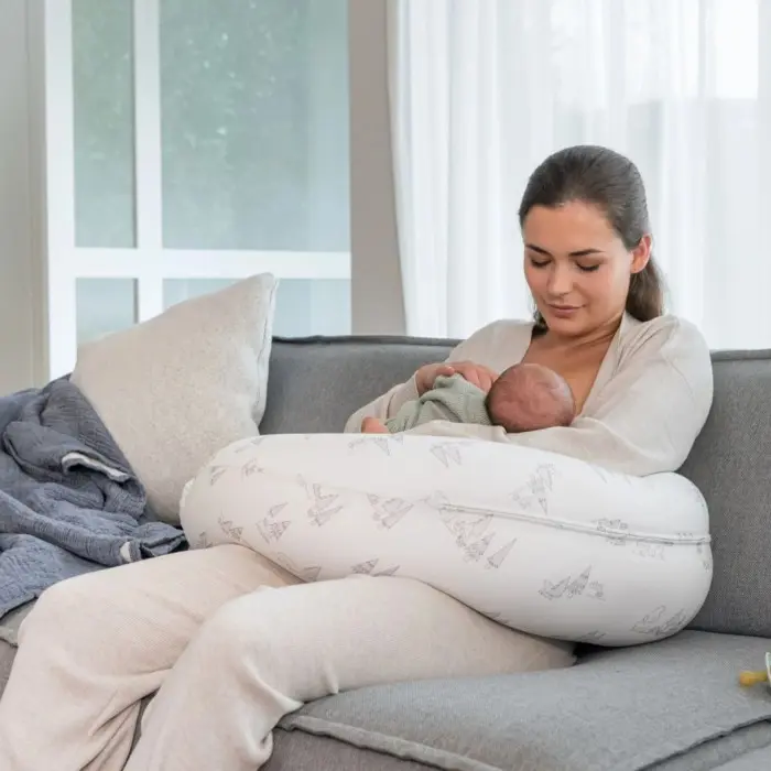 Doomoo Coussin de Grossesse et d'allaitement Buddy Bear Family