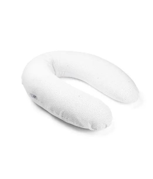 Doomoo Coussin de Grossesse et d'allaitement Buddy Silver Dots