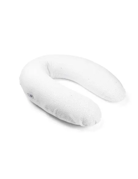 Doomoo pregnancy and breastfeeding pillow Buddy Silver Dots