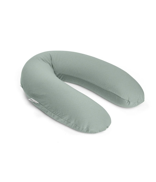 Doomoo Coussin de Grossesse et d'allaitement Buddy Tetra Jersey Green au Maroc - Baby And Mom