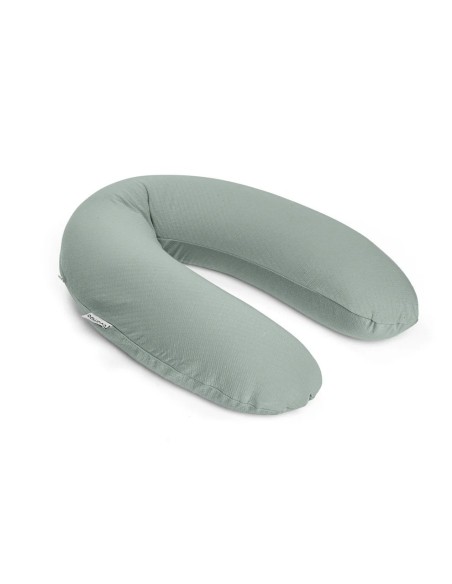 Doomoo Coussin de Grossesse et d'allaitement Buddy Tetra Jersey Green dans Transat bain chez Baby And Mom Maroc