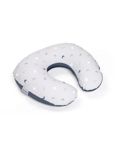 Doomoo Coussin D'allaitement Softy Blue Grey Moon dans Coussin d'allaitement chez Baby And Mom Maroc