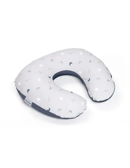 Doomoo Coussin D'allaitement Softy Blue Grey Moon Coussin