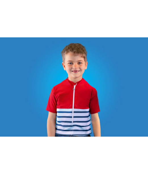 PRE-COMMANDE Floatee Tee-shirt Anti-noyade Enfant - Rouge 2