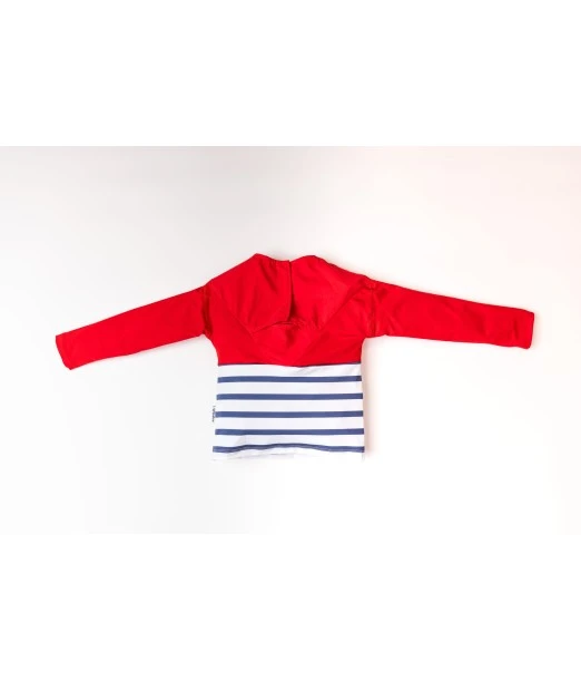 Floatee anti-drowning children's T-shirt - Red