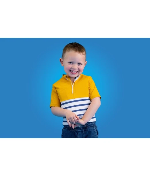 Floatee child anti-drowning t-shirt - yellow 2