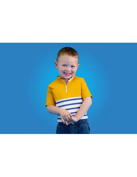 Floatee child anti-drowning t-shirt - yellow — photo 2