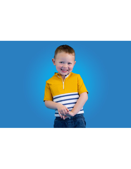 PRE-COMMANDE Floatee Tee-shirt Anti-noyade Enfant - Jaune