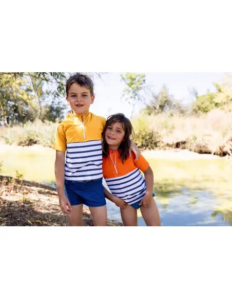 Floatee child anti-drowning t-shirt - yellow — photo 3