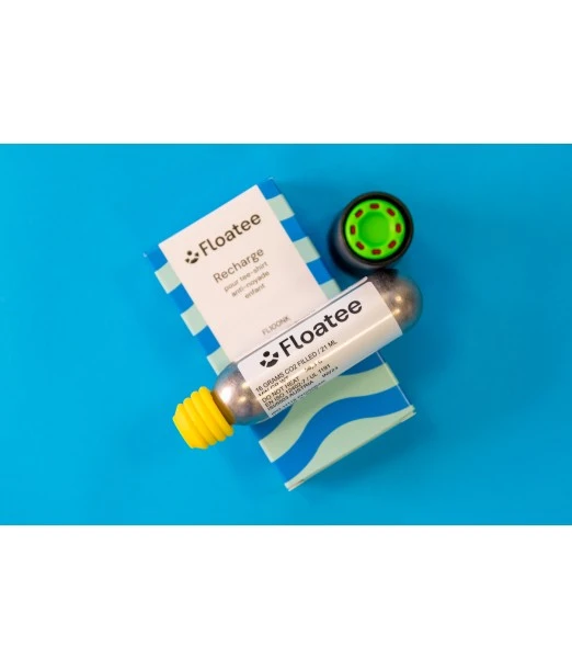 Floatee refill capsule for children's anti-drowning T-shirt