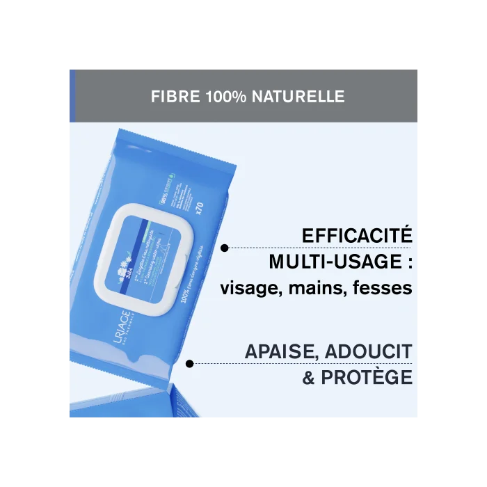 Uriage Bébé 1ères Lingettes nettoyantes Gant de Bain - Uriage