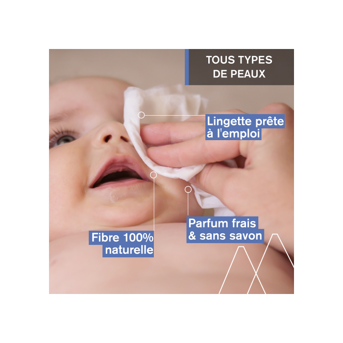 Uriage Bébé 1ères Lingettes nettoyantes dans Gant de Bain chez Baby And Mom Maroc