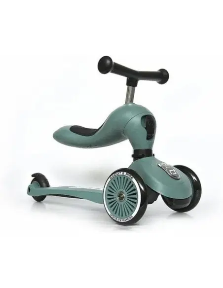 Scoot and Ride children's scooter Highwaykick 1 — Forest Green