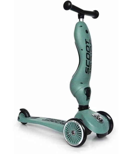 Scoot and Ride children's scooter Highwaykick 1 — Forest Green 2