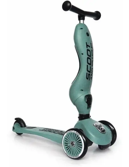 Scoot and Ride children's scooter Highwaykick 1 — Forest Green — photo 2