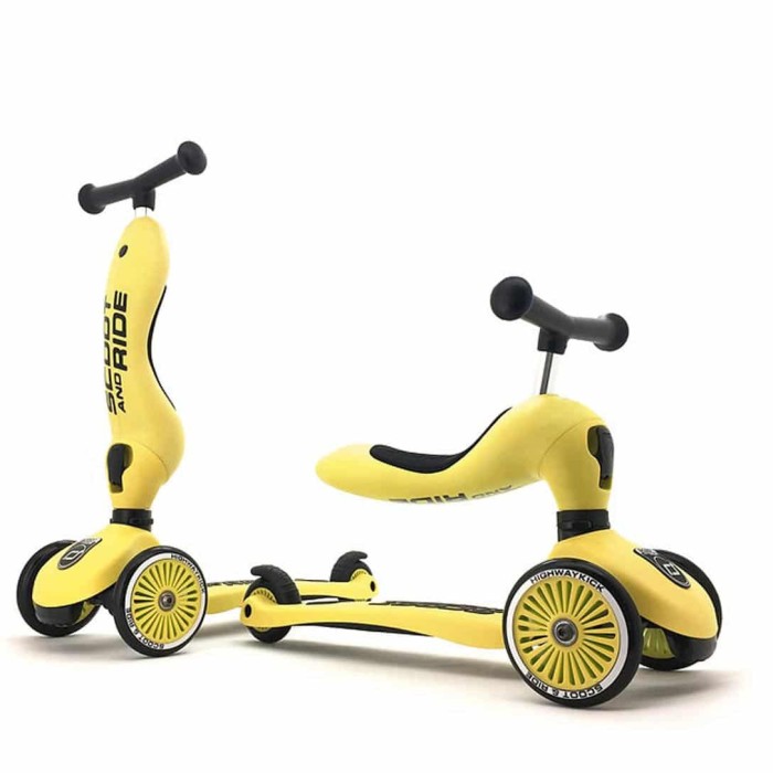 Scoot and Ride Trotinette pour enfant Highwaykick 1 - Jaune