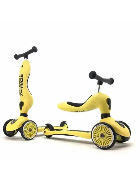 Scoot and Ride Highwaykick 1 child scooter — Lemon Yellow — photo 2