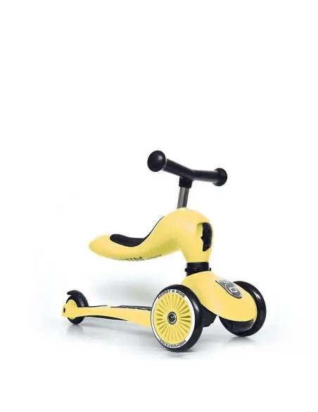Scoot and Ride Highwaykick 1 child scooter — Lemon Yellow