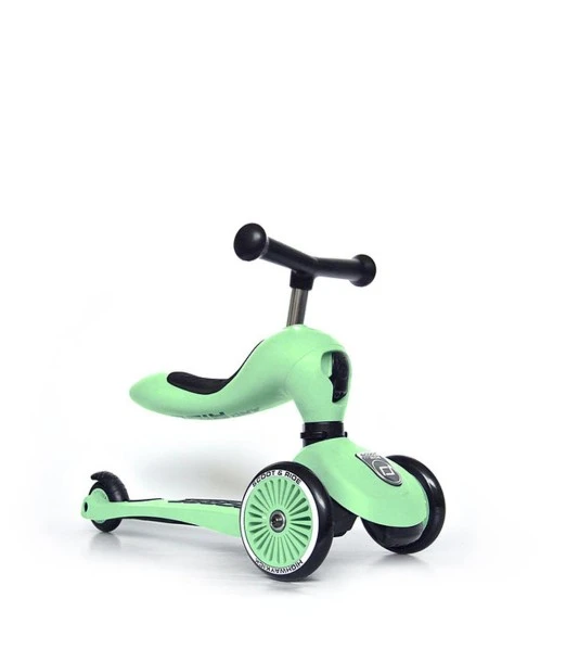 Scoot and Ride Highwaykick 1 children's scooter — Kiwi green