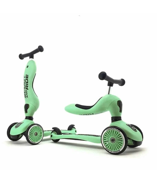 Scoot and Ride Highwaykick 1 children's scooter — Kiwi green 2