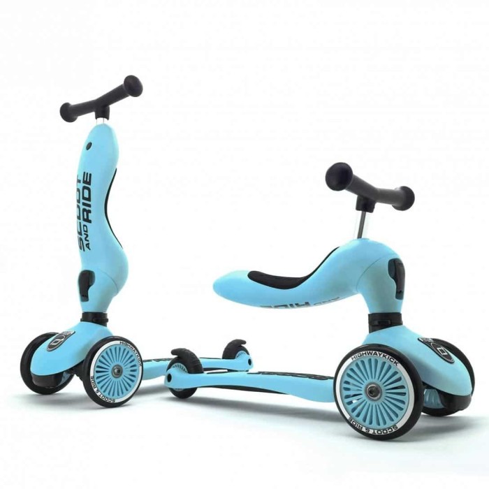 Scoot and Ride Trotinette pour enfant Highwaykick 1 - Bleu