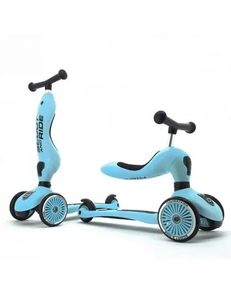 Scoot and Ride Highwaykick 1 child's scooter - Bilberry blue — photo 2