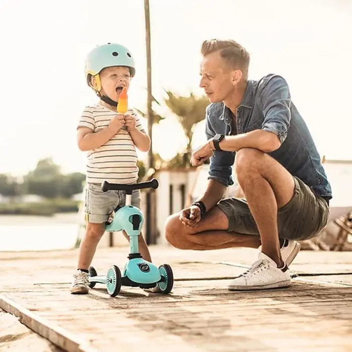 Scoot and Ride Trotinette pour enfant Highwaykick 1 - Bleu