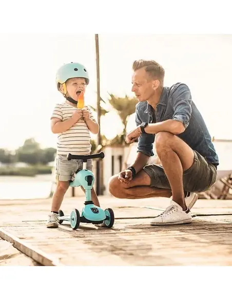 Scoot and Ride Highwaykick 1 child's scooter - Bilberry blue — photo 4