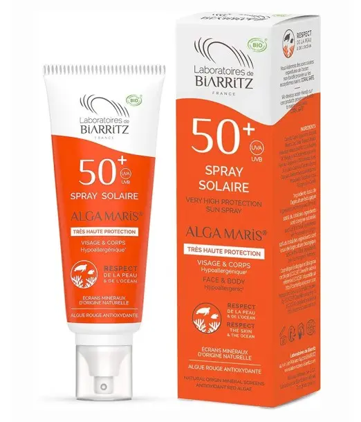 Biarritz Spray Solaire SPF50 100ml Crème Solaire - Biarritz