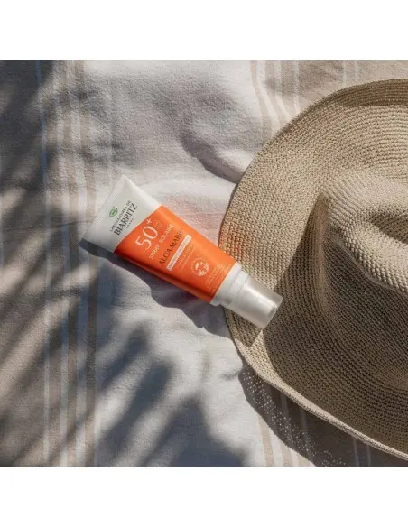 Biarritz Crème solaire Visage SPF50 certifiée Bio 50ml