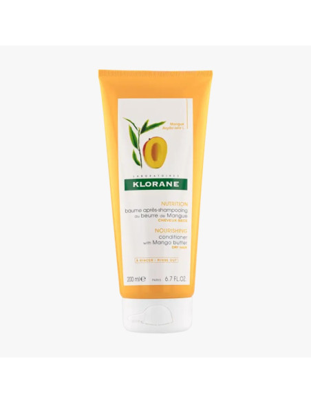 Klorane Baume après-shampoing au beurre de Mangue 200ml Soin