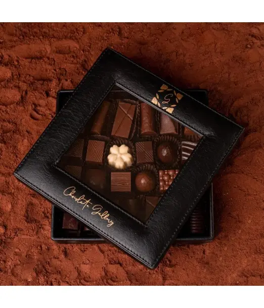 Boîte de chocolat - 25 pièces Chocolat & Macaron - Chocolate