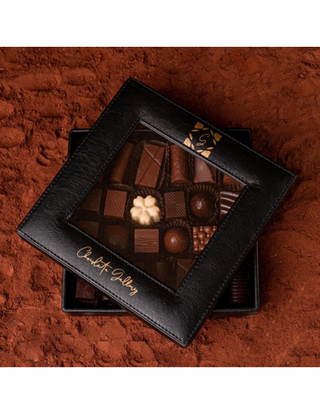 Boîte de chocolat - 25 pièces Chocolat & Macaron - Chocolate