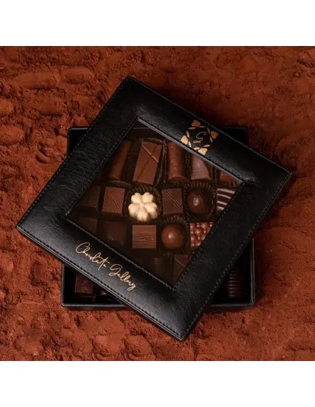 Boîte de chocolat - 25 pièces Chocolat & Macaron - Chocolate