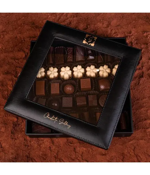 Boîte de chocolat - 36 pièces Chocolat & Macaron - Chocolate