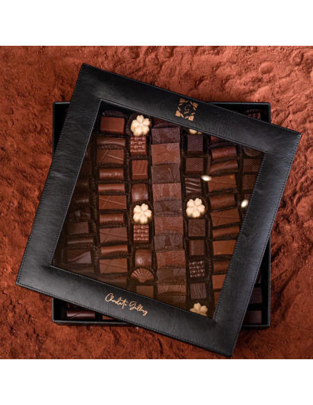 Boîte de chocolat - 80 pièces Chocolat & Macaron - Chocolate