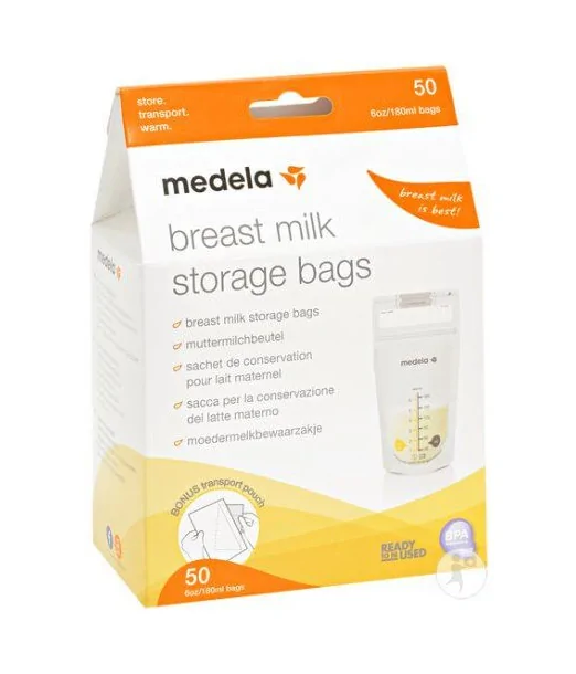 Sachets de conservation pour lait maternel 50 unités - Medela