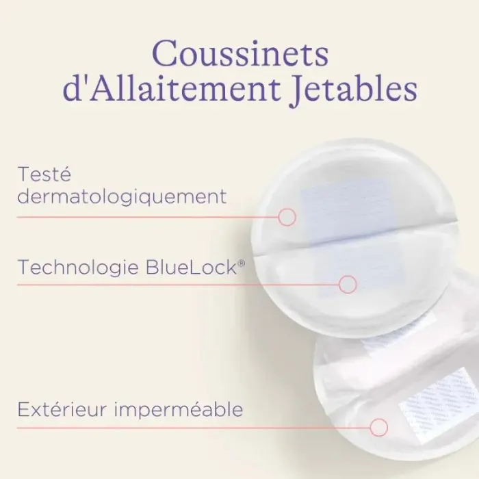 Lansinoh Coussinets d’allaitement jetables 24 unités