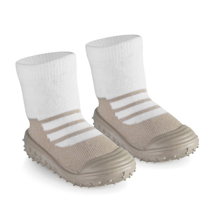 MS Innovaciones Chaussettes Mes Premiers Pas bébé 6m+ Marron