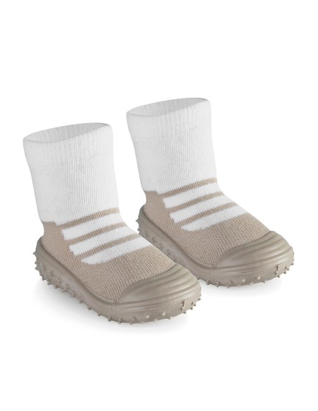 MS Innovaciones Chaussettes Mes Premiers Pas bébé 6m+ Marron