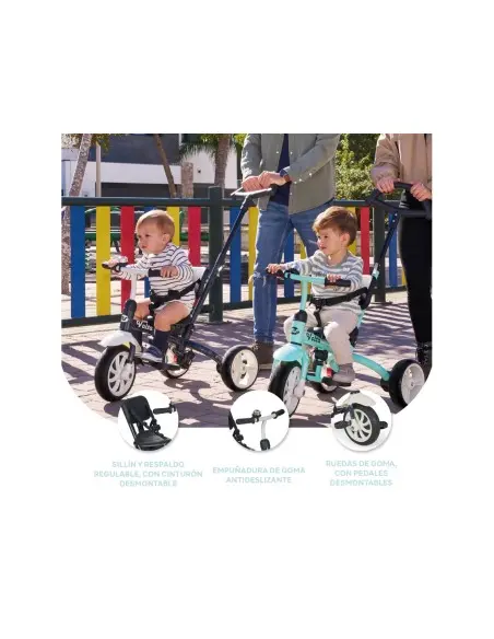 MS Innovaciones Tricycle Volta 5en1 Gris Accueil - Maroc