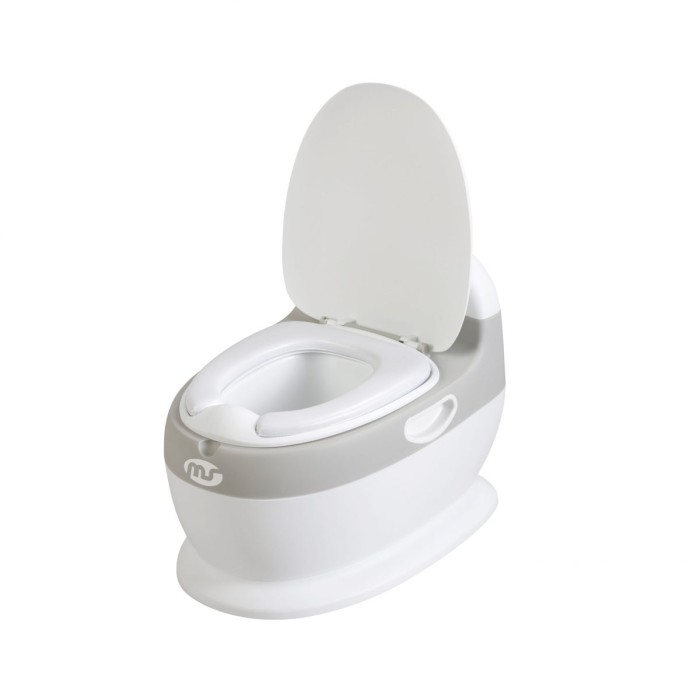 MS Innovaciones Pot d'apprentissage Toilette Bébé Blanc/Gris