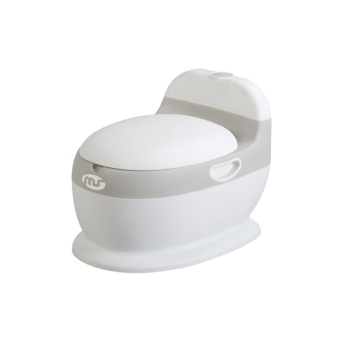 MS Innovaciones Pot d'apprentissage Toilette Bébé Blanc/Gris