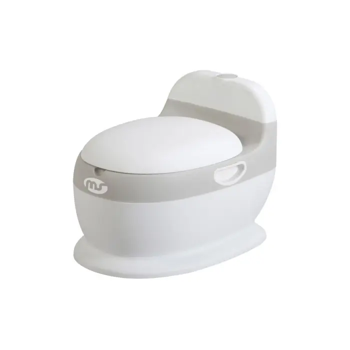 MS Innovaciones Pot d'apprentissage Toilette Bébé Blanc/Gris