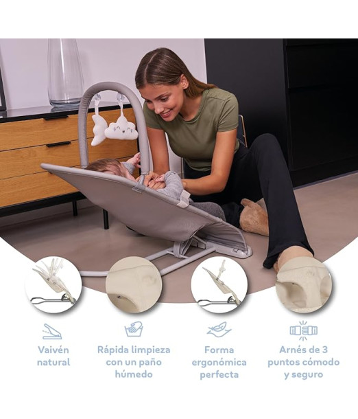 MS Innovaciones Transat Hamac ergonomique Lullaby avec 2