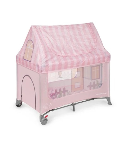 MS Innovaciones Lit Parc Bébé Berceau Home – Rose Body - MS
