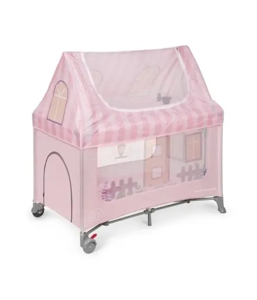 MS Innovaciones Lit Parc Bébé Berceau Home – Rose Body - MS 2