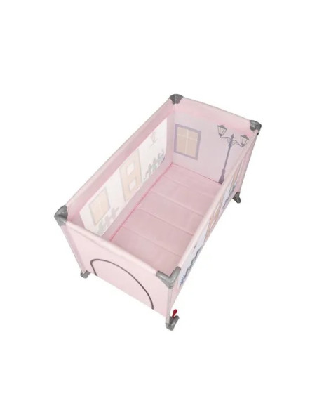 MS Innovaciones Lit Parc Bébé Berceau Home – Rose Body - MS