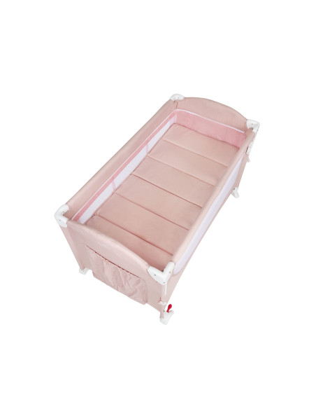 MS Innovaciones Cododo Lit de Voyage Ennis 0-36 mois - Rose Lit